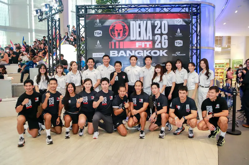 ครั้งแรกในไทยสุดยิ่งใหญ่! “2026 Bangkok DEKA FIT” ศึก Fitness Racing ระดับโลก! ทัพนักกีฬากว่า 3,500 คน จาก 30 ชาติ ตบเท้าชิงชัย คาดเงินสะพัดกว่า 200 ล้านบาท